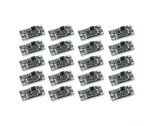 Hosrivae Paquete de 20 módulos DC-DC ajustables 5V 8V 9V 12V Step- Converter 3.7V Suministro de bajo consumo Kit de placa