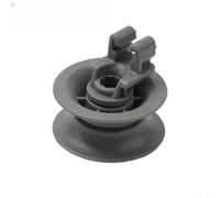 Hosrivae Paquete de 4 ruedas para cesta superior de lavavajillas, 611666, piezas de repuesto compatibles con Neff para Constructa para Indesit para lavavajillas Junker, ABS gris