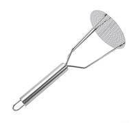 Hosrivae Patatas de acero resistente a máquina para patatas adaptadas con mango de manzanas, frutos secos, 23,5 cm, verduras y aguacates con trituradora de cocina