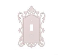 Hosrivae Placa frontal gótica, panel de pared estándar de Estados Unidos, elegante cubierta de interruptor victoriana de 4.57 x 6.93 pulgadas, decoración retro para interiores del hogar y la oficina