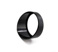 Hosrivae Protector envolvente de visera solar de 52 mm, color negro para medidores de salpicadero, capucha de protección ligera para reducir el deslumbramiento y mejorar la legibilidad, se adapta a