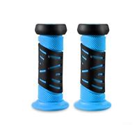 Hosrivae Puños de goma para manillar de bicicletas y scooters infantiles, antideslizantes, para una fácil instalación, par de colores surtidos (rojo/azul/rosa/verde/naranja/amarillo/negro (azul)