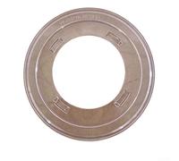 Hosrivae Rueda libre para bicicleta 50T 9-10, aleación 6061 disco de inercia, exterior 220 mm interior 120 mm, transparente (9S)