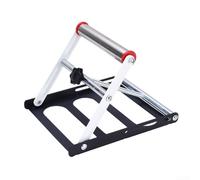 Hosrivae Soporte ajustable para máquina de corte, sierra de mesa plegable con altura de 40-135 mm, construcción robusta de hierro de acero, cortes precisos de azulejos, ahorro de espacio en talleres y