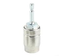 Hosrivae Taladro a martillo, convertidor de cabeza cuadrada de 10 mm con bloqueo alto, taladro manual de vástago de acero galvanizado y conversión de taladro de litio (C)