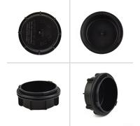 Hosrivae Tapa de bombilla para faro delantero y protector de lente de plástico negro para Santa Fe Elantra para Sonata para Optima Sedona 2003-2017 92140-2D000