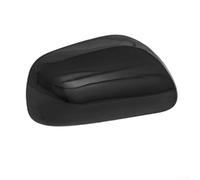 Hosrivae Tapa de espejo retrovisor de puerta lateral derecha 2007-2011, reemplazo exterior de ABS con acabado negro, carcasa de carcasa frontal de ajuste directo