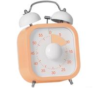 Hosrivae Temporizador de cuenta regresiva de alarma de campana grande, temporizador visual verde compacto con barra de progreso de color para niños, aula, estudio, gestión del tiempo de cocción