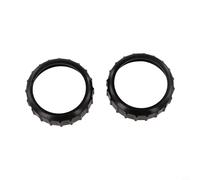 Hosrivae Threaded Ring SPS100 SPS75 SPS50 Bombas de prefiltro, tornillo de tuerca de unión negra, conexión segura a prueba de fugas, paquete de 1 o 2 (2 piezas)