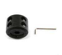 Hosrivae Tope de gancho para cable de cabrestante para cuerda sintética, protector de guía de cuerda de goma compatible con ATV UTV Winch Fairlead entre rodillos