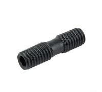 Hosrivae Tornillos de abrazadera de torno CNC Ml0520 Ml0620 Ml0625 de doble cabeza hexagonal para soporte de dispositivo de torneado de acero al carbono para 10 piezas (ML0830)