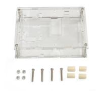 Hosrivae Vivienda de acrílico para el probador del transistor LCRT4 intransigente