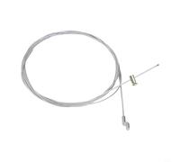 Hosrivae Z-Hook - Cable del acelerador para cortacésped, 200 cm de alambre de acero con boquilla de tornillo, cable de control de accionamiento de repuesto para tractores de jardín