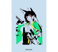 Hosshimi Miyabbi Zenless Zone Zero Notebook: Matte Finish Cover, Diary, 6x9 120 Pages, Planner, Lined College Ruled Paper, Journal