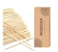 HOSSIAN 100PCS Palos Mikado-Reed Diffuser Sticks - Aceite Aroma Difusor - Madera Rattan Sticks(6.69''(17cm))