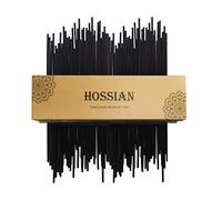 HOSSIAN 50pcs Varillas de Perfume de habitación Negro direfusos de Sala Tipo Palo, difusor de Barra, Varillas difusoras de Aromas para Habitaciones (Negro19 cm x 3 mm)
