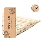 HOSSIAN - Difusor de fragancia de aromaterapia con 10 bolas de colores aleatorios para decoración del hogar, varillas de caña de ratán + 90 varillas de difusor de caña, spa, aromaterapia (8 "x 3 mm)