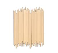 HOSSIAN Varillas difusoras de caña - Difusores de caña - Varillas de caña - Recambios de difusor - Reemplazo de Madera de ratán Natural para Fragancia aromática 50PCS (7.5 "* 3.5 mm Color primario)