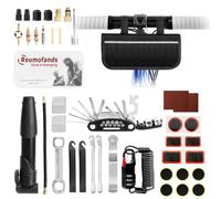 Hossom 40PCS Kit de Herramientas para Bicicleta, Kit Repara Pinchazos Bicicleta con Mini Bomba, 16 en 1 Multiherramienta Bicicleta, Parche y Palancas para Neumáticos para MTB Bici Carretera Montaña