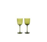 Host - Juego de 2 Copas de Vino Blanco , Musgo