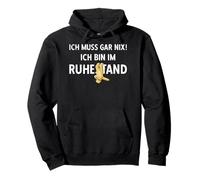 Hostales en Ich Muss Gar Nix! Ich Bin Im Ruhestand Rente Sudadera con Capucha