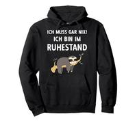 Hostales en Ich Muss Gar Nix! Ich Bin Im Ruhestand Rente Sudadera con Capucha