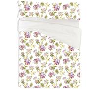 Hosteline Juego de Funda nórdica Shiva Rosa Cama de 90 3 Piezas