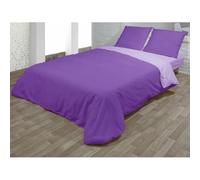 Hosteline Juego de Funda nórdica Vegas Malva Cama de 150 3 Piezas