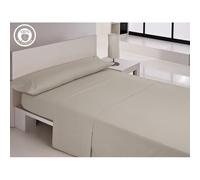 Hosteline Juego de Sábanas Iris Premium Gris Perla Cama de 90