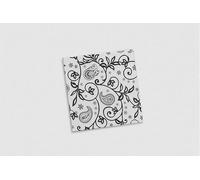 Hostelking - Servilleta Decorada Air Soft® 40x40 cm | Plegado 1/4 | Caja 600 uds | Acabado Textil | Tissue Seco con Alta Absorción | Servilleta Higiénica para Eventos y Horeca | Deco Cachemir