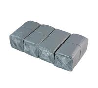 Hostelnovo - 600 Unidades de Servilletas Gris de Mesa - Papel Desechable - Micropunto - 10x10 cm (plegadas) y 20x20 cm (desplegadas) - Ideal para Eventos de Catering, Bares y Fiestas