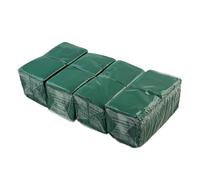 Hostelnovo - 600 Unidades de Servilletas Verdes de Mesa - Papel Desechable - Micropunto - 10x10 cm (plegadas) y 20x20 cm (desplegadas) - Ideal para Eventos de Catering, Bares y Fiestas