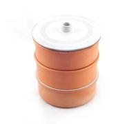 Hostelnovo Germinador de Semillas de cerámica Natural - 3 Niveles con amplío Almacenamiento para Las Semillas - Medidas 17 x 19 cm