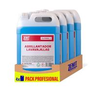 Hostelpak | Abrillantador Lavavajillas | 4 x 5 L | Acabado Brillante | Líquido Profesional para Lavavajillas