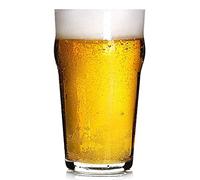 Hostelvia 12 kieliszków do piwa nonic, 56 cl (1 pinta), wytrzymałe szkło hartowane