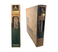 HOSTENATURA Aroma | Caja Incienso Orgánico Ritual Abre Caminos | 12 Cajas de 8 Barritas Gruesas | Incienso Natural Artesanal para Prosperidad y Éxito | Aroma Energético y Motivador