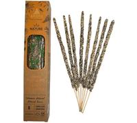 HOSTENATURA Aroma Nature | Incienso Orgánico Laurel & Palo Santo | 8 Varillas Gruesas de Larga Duración 1h | Incienso Natural Artesanal para Purificación y Armonía | Elaboración Tradicional