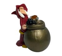 HOSTENATURA Brujita de la Amistad con Caldero 6x5cm - Amuleto Esotérico Conserva la unión, Fortaleza, Fuerza, Valor y Amigos