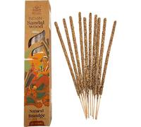 HOSTENATURA Himalayan Soul Orígenes | Incienso Sándalo Indio Natural Smudge 25 g | Varitas Aromáticas Maderosas | Calma, Meditación y Armonía Espiritual