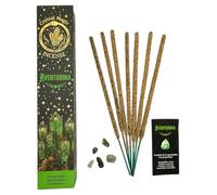 HOSTENATURA Incienso Aventurina Hari Darshan Tribal Soul Crystal Magic - 1 cajetilla de 15gr Incienso Orgánico con Minerales