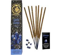 HOSTENATURA Incienso Lapislázuli Hari Darshan Tribal Soul Crystal Magic - 1 cajetilla de 15gr Incienso Orgánico con Minerales