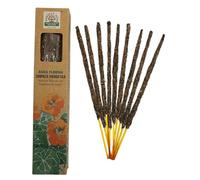 HOSTENATURA Incienso Natural Agua Florida Limpieza Energética Namaste India Natural Masala - 1 cajetilla de 25gr. - Almizcle con Melón