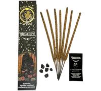HOSTENATURA Incienso Turmalina Hari Darshan Tribal Soul Crystal Magic - 1 cajetilla de 15gr Incienso Orgánico con Minerales