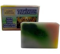 HOSTENATURA Jabón Esotérico 7 Arcángeles 120g | Equilibrio, Armonía y Protección Espiritual | Jabón Ritual para Limpieza Energética y Bienestar