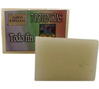 HOSTENATURA Jabón Esotérico 7 Potencias 120g | Equilibrio, Protección y Armonización Espiritual | Jabón Ritual para Limpieza Energética