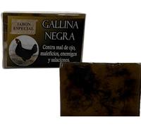 HOSTENATURA Jabón Esotérico Gallina Negra 120g | Protección, Limpieza Energética y Purificación Espiritual | Jabón Ritual para Baño