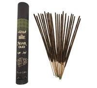 HOSTENATURA Misbahs DMP Private Edition | Incienso Agar Oud 40 g | Incienso Masala Artesanal Premium | Aroma Amaderado Intenso para Meditación, Relajación y Hogar