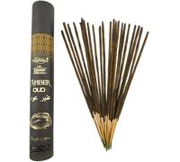 HOSTENATURA Misbahs DMP Private Edition | Incienso Masala Ámbar Oud 40 g | Incienso Artesanal Premium | Aroma Cálido y Amaderado para Hogar, Meditación y Bienestar