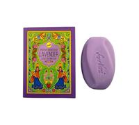 HOSTENATURA SREE VANI Indian Heritage | Jabón de Baño Lavanda 75 g | Pastilla Perfumada con Aroma Floral Relajante | Limpieza Suave y Cuidado Diario de la Piel | Fragancia Fresca y Duradera