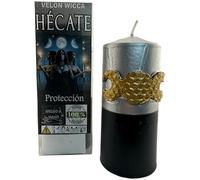 HOSTENATURA Velón Esotérico Wicca Hecate 14x6cm - Protección
